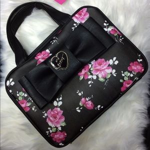 Betsey Johnson cosmetics bag